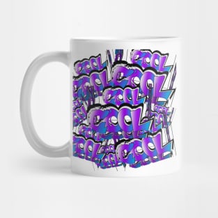 Cool Cool Cool Graffiti Lettering Art Typography Mug